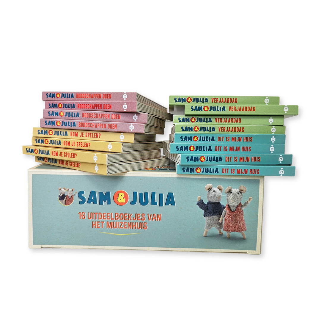 Nieuw! Uitdeelboekjes van Sam & Julia