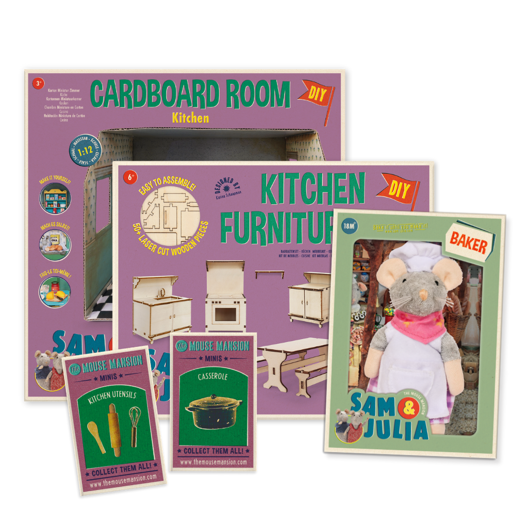 The Mouse Mansion Bakery Craft Set