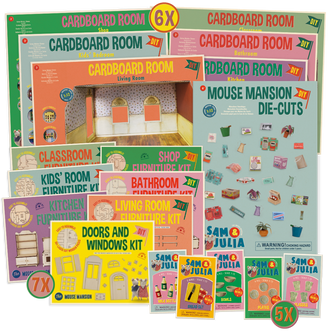 Craft Set - Make Your Own Mouse Mansion Deluxe