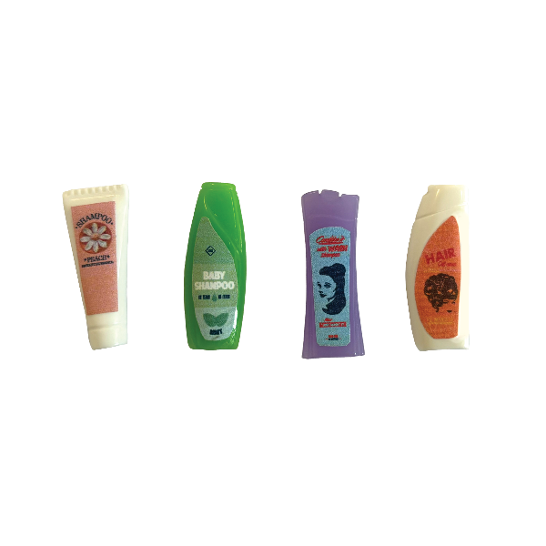 Minis - Shampoo Bottles (4 pcs)