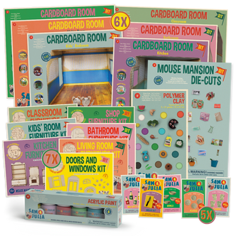 Deluxe Make your own Mouse Mansion Craft Set