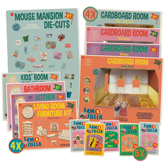 Make your own Mouse Mansion Craft Set