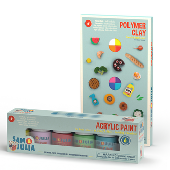 Arts & Crafts Set - Clay and Paint