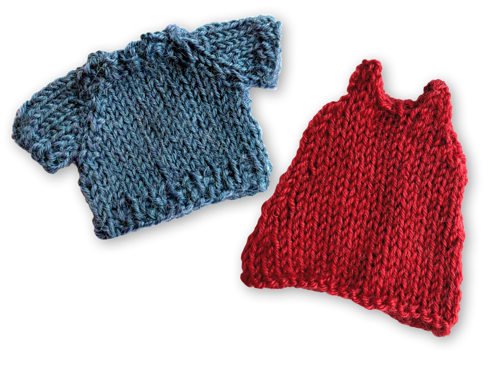 Masterclass: Knit tiny clothes for Sam & Julia!